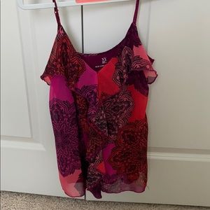 Fuchsia, Pink, Purple New York & Company Adjustable Work Top Small